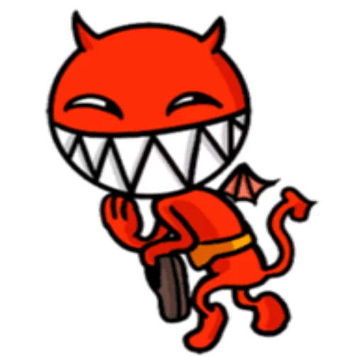 😁 Стикер «Funny Devil» для Telegram