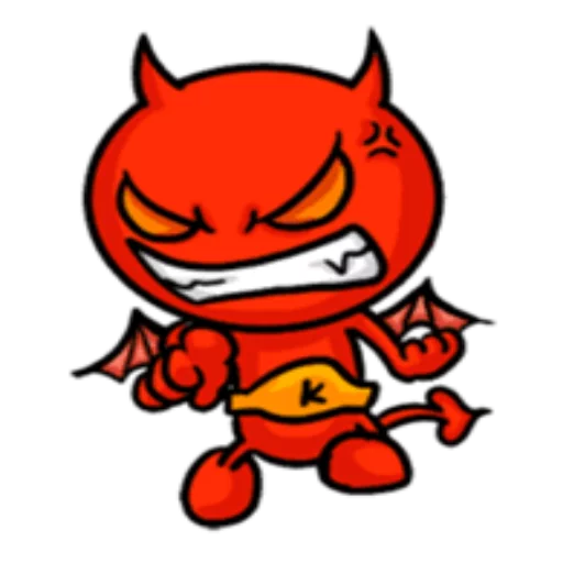 😡 Стикер «Funny Devil» для Telegram