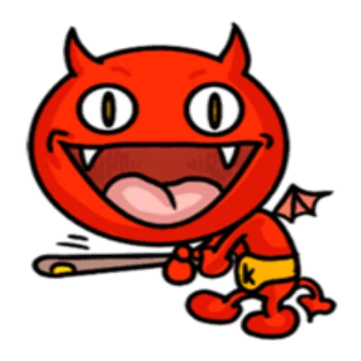 😀 Стикер «Funny Devil» для Telegram