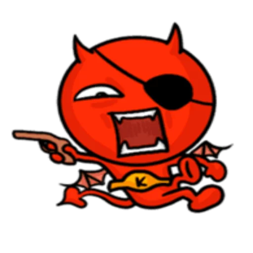 😠 Стикер «Funny Devil» для Telegram