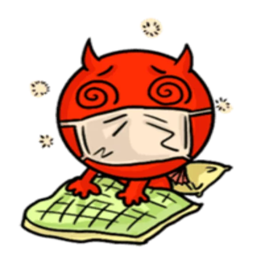 😷 Стикер «Funny Devil» для Telegram