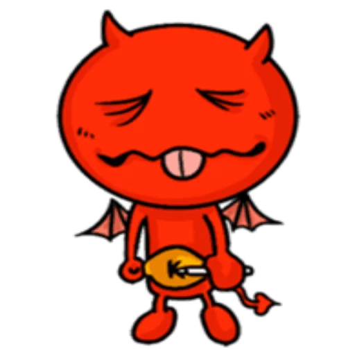 😖 Стикер «Funny Devil» для Telegram