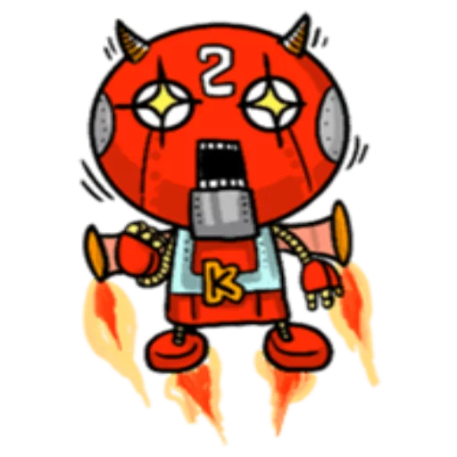 🚀 Стикер «Funny Devil» для Telegram