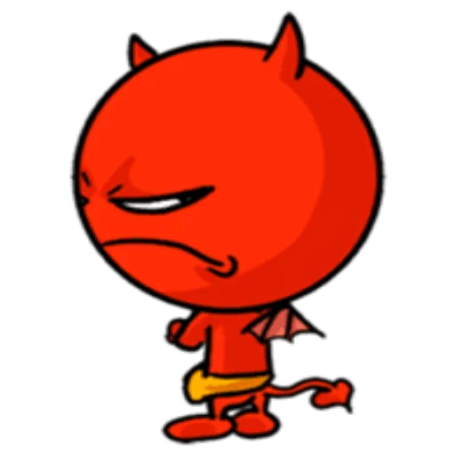 😒 Стикер «Funny Devil» для Telegram