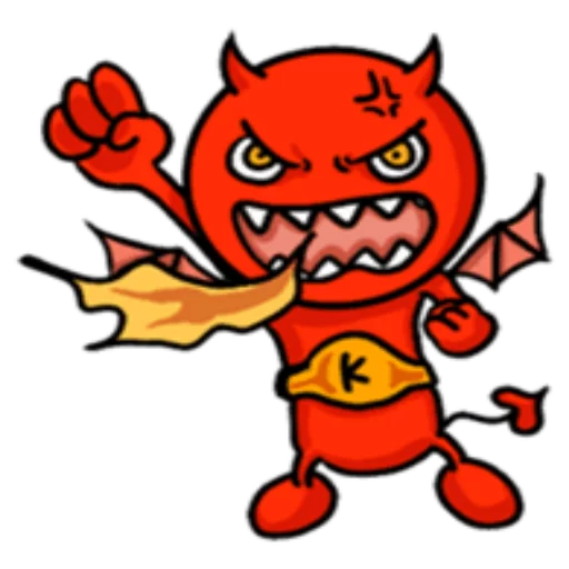 😡 Стикер «Funny Devil» для Telegram