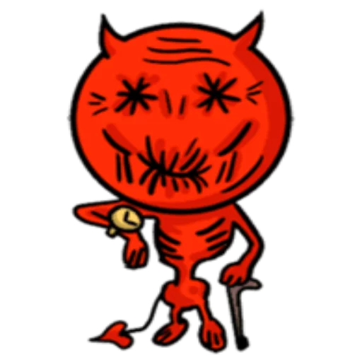👴 Стикер «Funny Devil» для Telegram