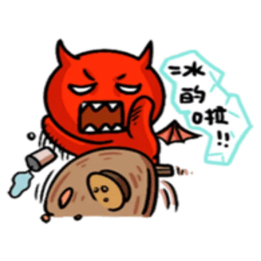 😤 Стикер «Funny Devil» для Telegram