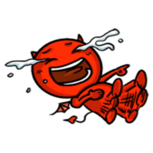 😂 Стикер «Funny Devil» для Telegram