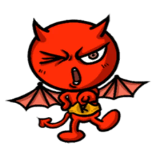 😠 Стикер «Funny Devil» для Telegram