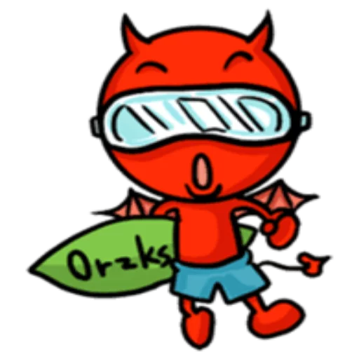 😬 Стикер «Funny Devil» для Telegram