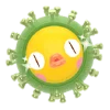 🦠 Эмодзи «Funny Faces» для Telegram