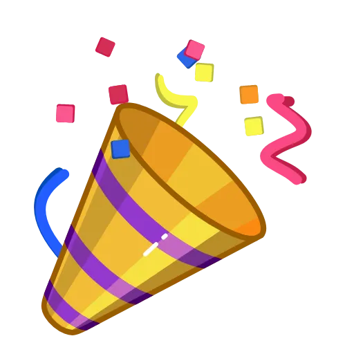 🥳 Стикер «Funny Fox» для Telegram