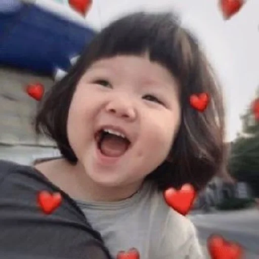 😍 Стикер «Забавная малышня» для Telegram