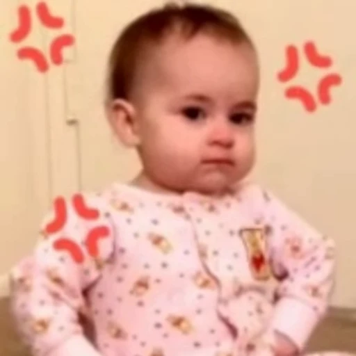 😣 Стикер «Funny kids» для Telegram