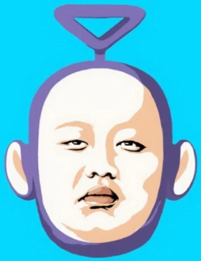 ⭐️ Стикер «Funny Kim» для Telegram