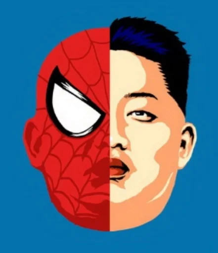 Стикерпак Funny Kim для Telegram — скачать