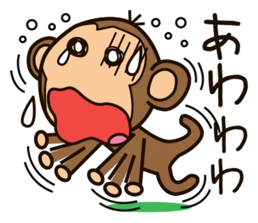 🐵 Стикер «Funny Monkeys» для Telegram