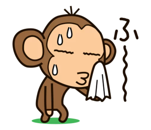 🐵 Стикер «Funny Monkeys» для Telegram