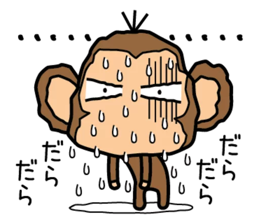 🐵 Стикер «Funny Monkeys» для Telegram