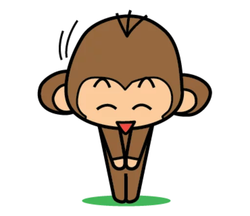 🐵 Стикер «Funny Monkeys» для Telegram