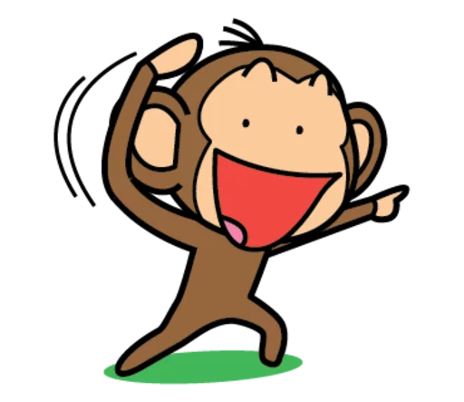 🐵 Стикер «Funny Monkeys» для Telegram