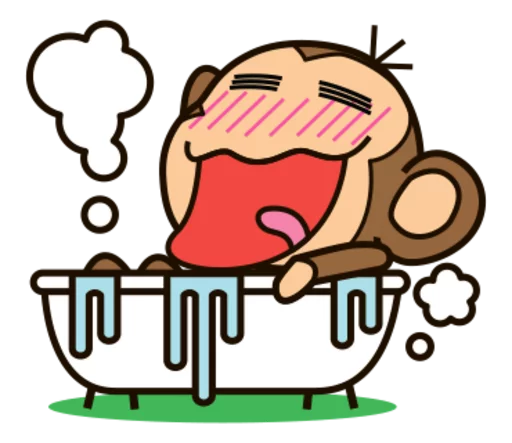 🐵 Стикер «Funny Monkeys» для Telegram