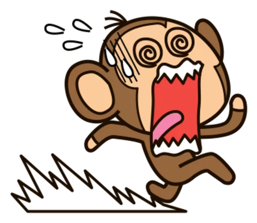 🐵 Стикер «Funny Monkeys» для Telegram