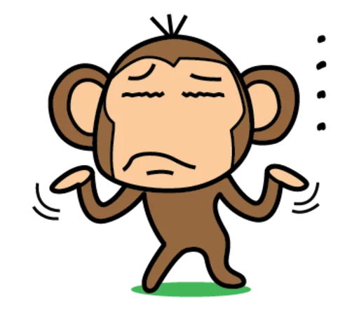 🐵 Стикер «Funny Monkeys» для Telegram