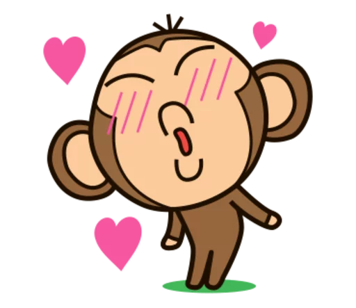 🐵 Стикер «Funny Monkeys» для Telegram