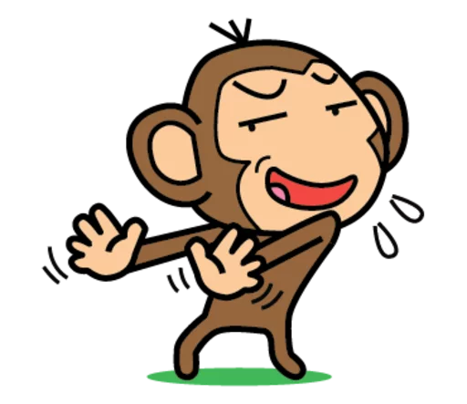 🐵 Стикер «Funny Monkeys» для Telegram