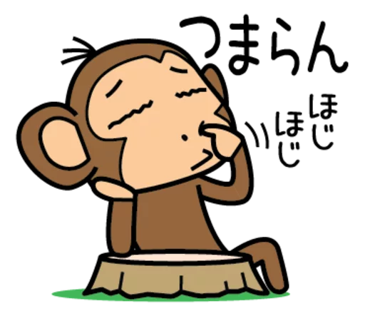 🐵 Стикер «Funny Monkeys» для Telegram
