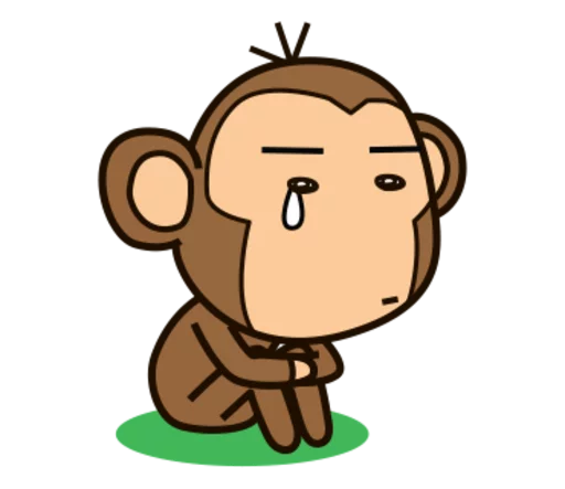 🐵 Стикер «Funny Monkeys» для Telegram