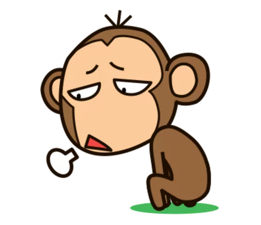 🐵 Стикер «Funny Monkeys» для Telegram
