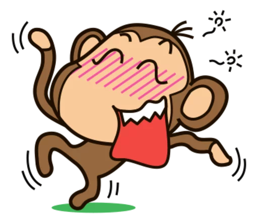 🐵 Стикер «Funny Monkeys» для Telegram