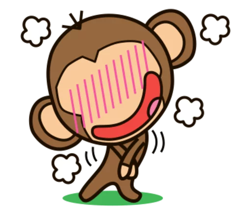 🐵 Стикер «Funny Monkeys» для Telegram