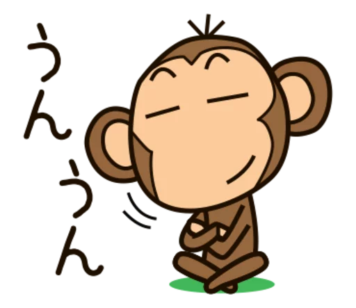 🐵 Стикер «Funny Monkeys» для Telegram