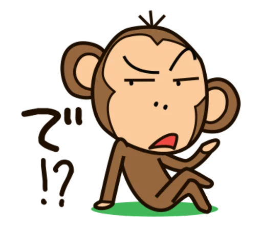 🐵 Стикер «Funny Monkeys» для Telegram