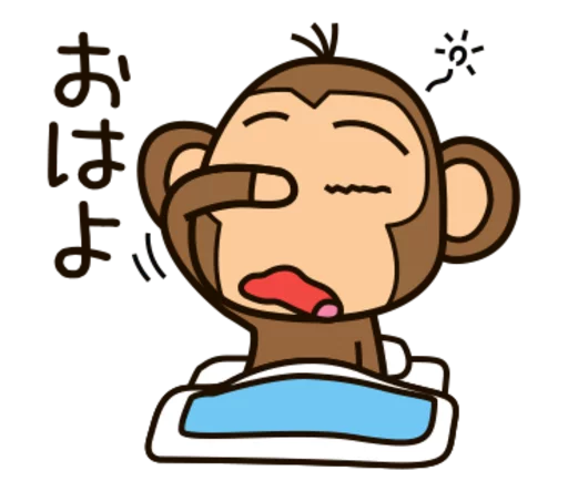🐵 Стикер «Funny Monkeys» для Telegram