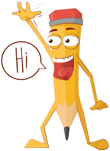 Стикерпак FunnyPencil для Telegram