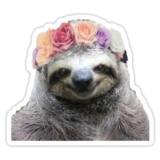😓 Стикер «Funny Sloth» для Telegram