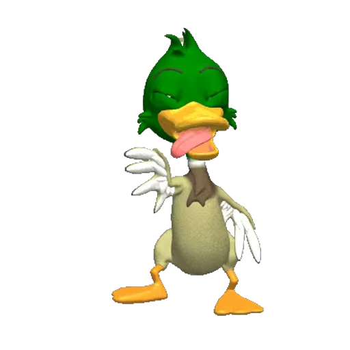 🦆 Стикер «funny» для Telegram