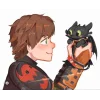 Стикер 15 Funny Toothless