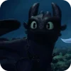 Стикер 55 Funny Toothless