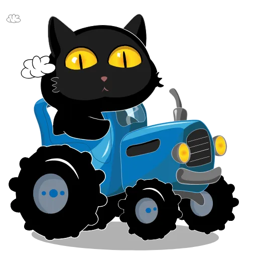 🚜 Стикер «Cat Funt» для Telegram