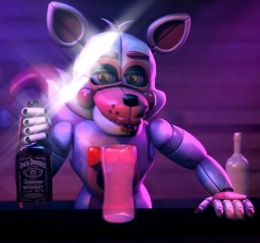 🎀 Стикер «Funtime foxy» для Telegram