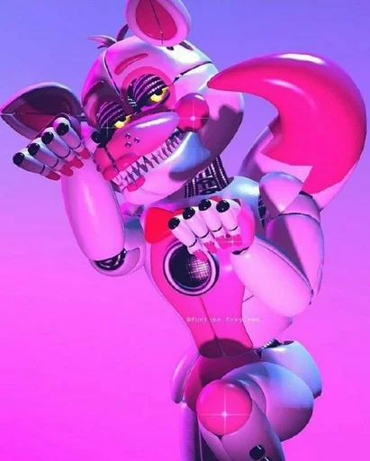 🎀 Стикер «Funtime foxy» для Telegram