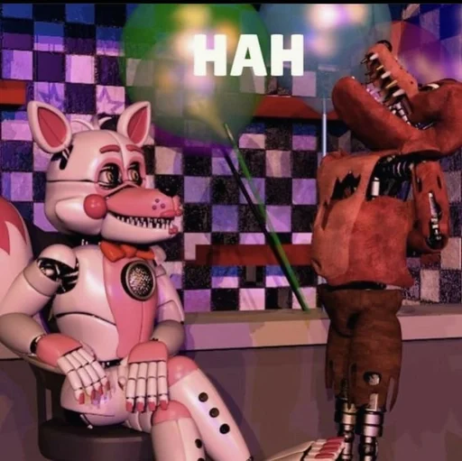 🎀 Стикер «Funtime foxy» для Telegram
