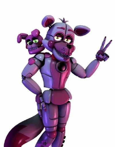 🎀 Стикер «Funtime foxy» для Telegram
