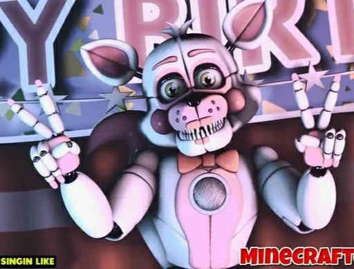 🎀 Стикер «Funtime foxy» для Telegram