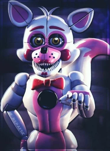 🎀 Стикер «Funtime foxy» для Telegram